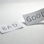 Image illustrating either good or bad as a consideration when joining a SACCO